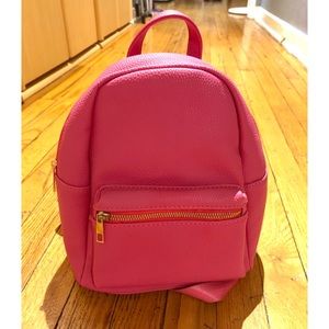 Mini Bright Pink Backpack